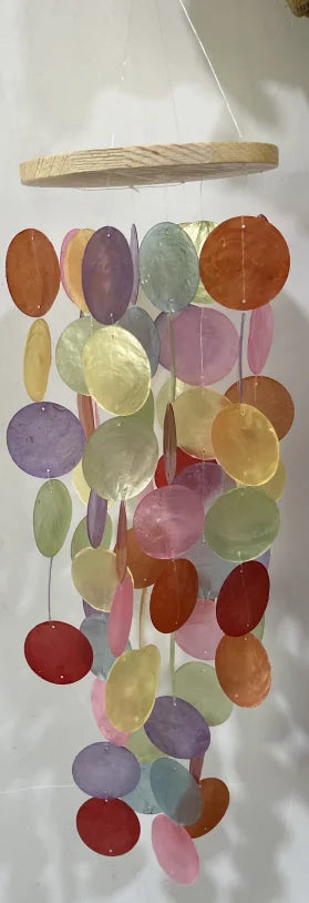 Natural Seashell Wind Chimes - Handmade Coastal Decor for Tranquil Spaces - ZOOMNSTORE