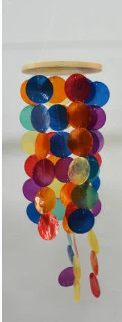 Natural Seashell Wind Chimes - Handmade Coastal Decor for Tranquil Spaces - ZOOMNSTORE