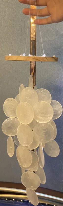 Natural Seashell Wind Chimes - Handmade Coastal Decor for Tranquil Spaces - ZOOMNSTORE