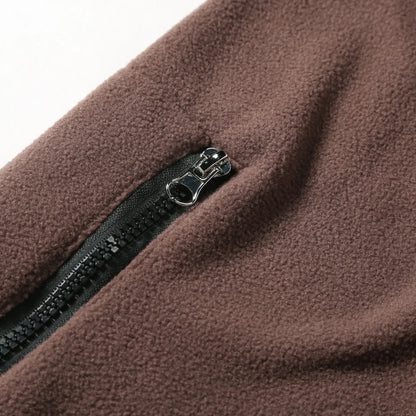Autumn Winter Men's Fleece Hoodies Half Zipper Patchwork Pullover Coats Men Fashion Outdoor Warm Sweatshirts Male Casual Hoodies