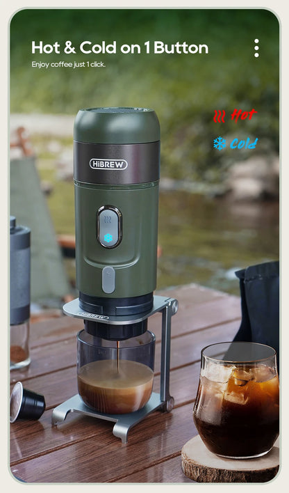 Portable Wireless Espresso Machine - Car  Home Coffee Maker for Nespresso Dolce Capsules - ZOOMNSTORE