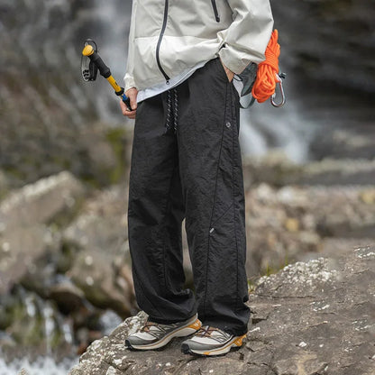 TFETTERS Brand Outdoors Men's Cargo Pants 2026 Spring Summer Outdoors Outing Casual Pants Man Watertight Baggy Riding Clothes