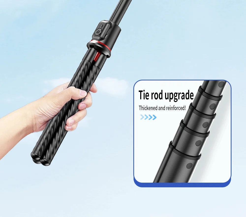 Wireless Bluetooth Selfie Stick for Smartphone Gopro Tripod for DSLR Camera with Octopus Legs for Xiaomi iPhone Huawei Samsung