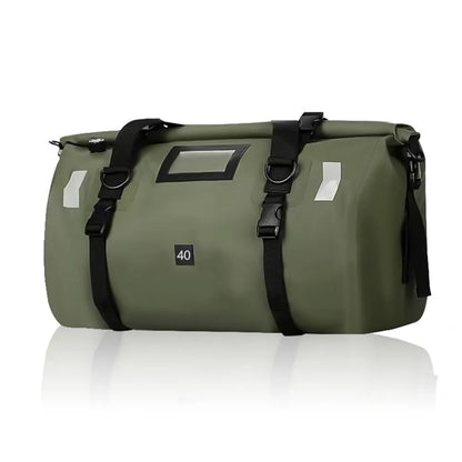 Waterproof Motorcycle Dry Bag - Reflective Duffle for Travel Hiking Camping Fishing