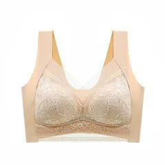 Seamless Lace Bra - Large Size Underwear | Breathable Thin Bra With Beautiful Back