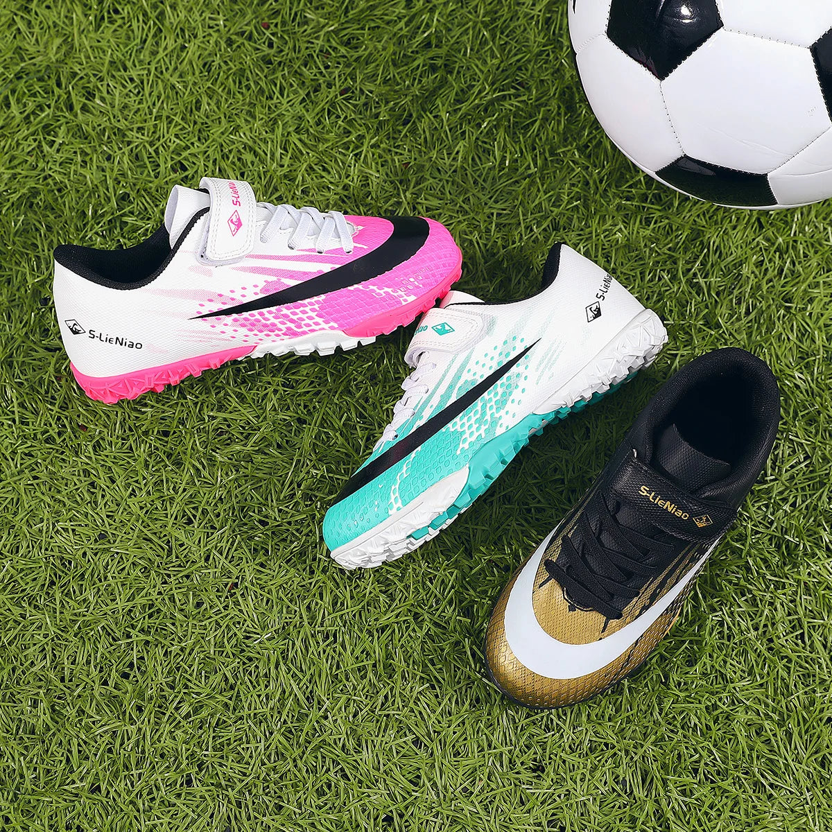 Childrens Soccer Shoes | Kids Soccer Cleats & Professional Football Training Boots