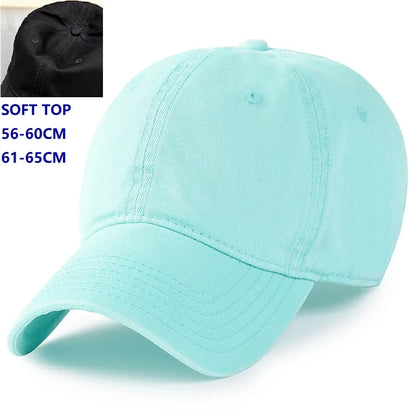 Big Head Man Large Size Mesh Baseball Hats Outdoors Plus Size Sport Caps Dad Oversize Trucker Cap 56-61cm 62-66cm