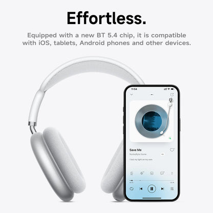 HOCO W65 Plus ANC Noise Reduction Bluetooth Headphones Over The Ear Wireless Big Earphone Hifi Sounds Sport Headsets With Button