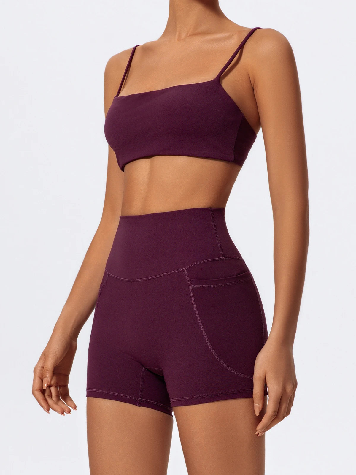 Women Gym Workout Set – Two Piece Activewear with Quick Dry Sportswear & Breathable Bra