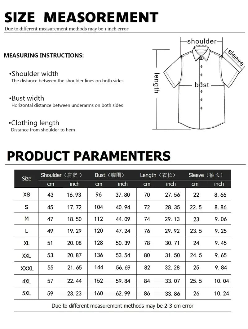 Men's color-blocked abstract striped short-sleeved shirt, summer fashion casual men's shirt, Hawaiian shirt, sizes XS-6XL.