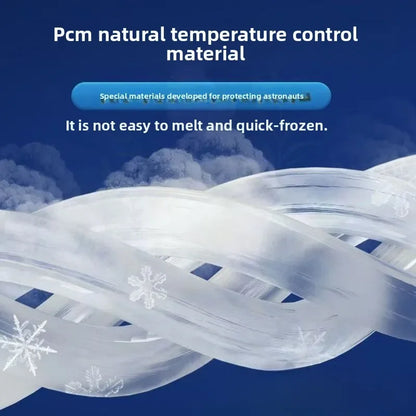 Summer Neck Cooling Ring Lasting Neck Wearable Gel Ice Pack Reusable Ice Cushion Portable Outdoor Sports Cooling Accessories