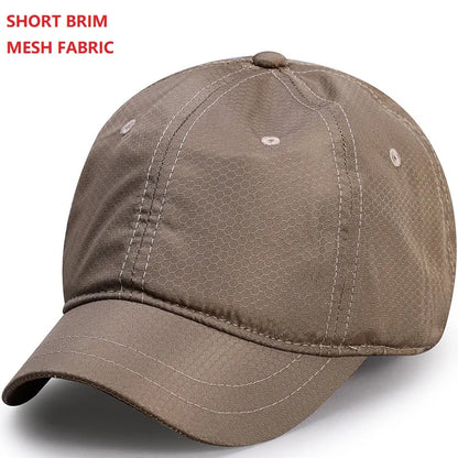 Oversize Big Head Man Plus Size Baseball Cap Spring Summer Thin Fabric Mesh Sun Hat Male Snapback M 55-59cm L 60-64cm