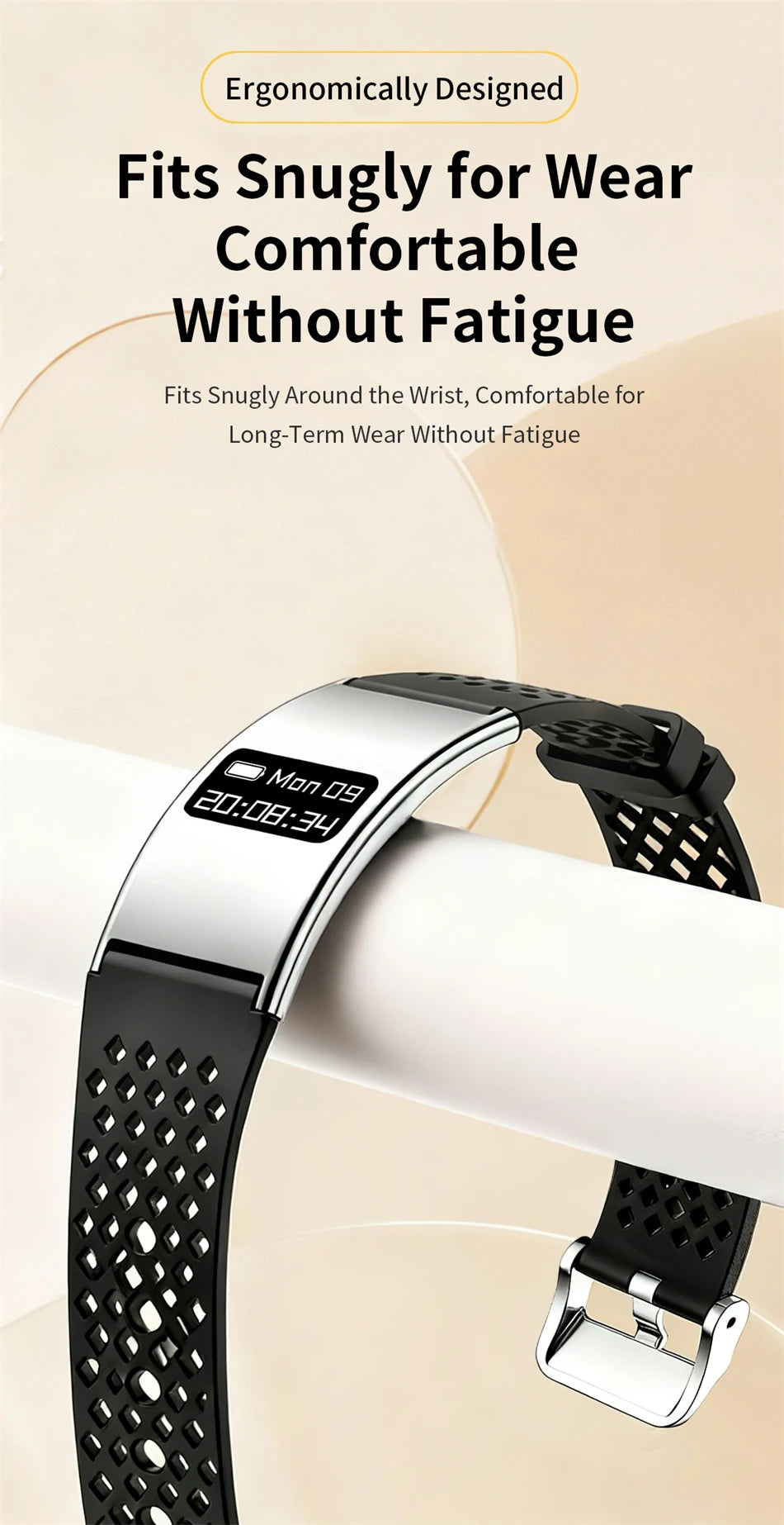 New Men Sports Smart Bracelet Heart Rate Fitness Tracker IPX8 Waterproof Smart Band Pedometer Call Reminder Smartwatches Women