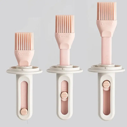 Silicone Basting Brush & Oil Bottle Set – BPA-Free Heat-Resistant