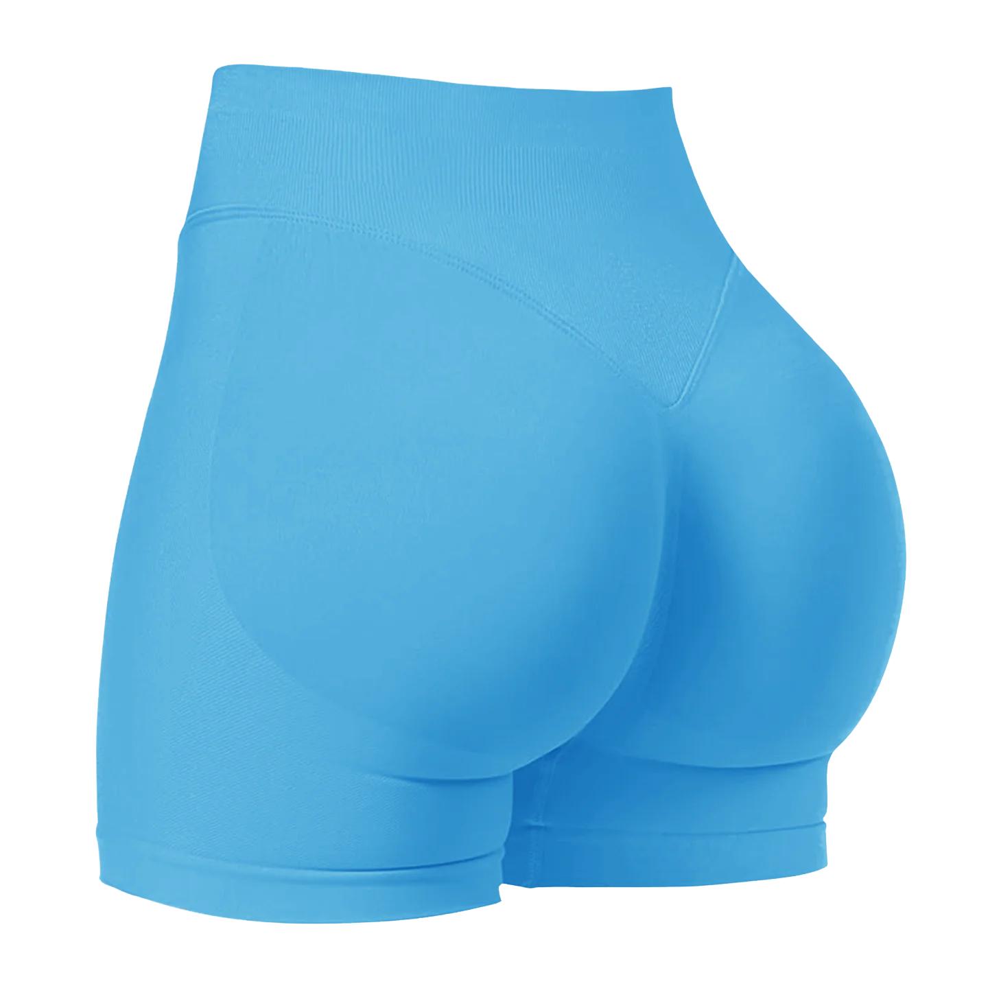 ZHEJIN Seamless Women Yoga Shorts High Waist Workout Gym Shorts Scrunch Butt Lift Biker Shorts Tummy Control Push Up Fitness