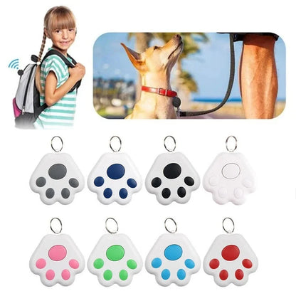 Mini GPS Locator Anti-Lost Device Alarm Wallet Keychain Smart Tag Bluetooth Tracer Keychain Pet Child Luggage Tracker Key Finder