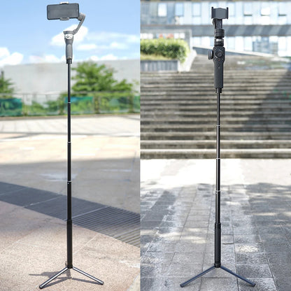 Extension Rod Pole Bar Adjustable Selfie Stick Handle Tripod for Dji OSMO Mobile 3 2 Zhiyun Smooth 4 X Q2 Moza S Handheld Gimbal