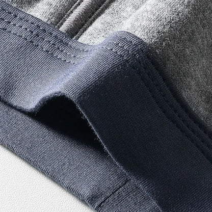 Men's thermal underwear men's fleece thickened anti-wear leg lengthened boxers autumn winter boxer shorts head