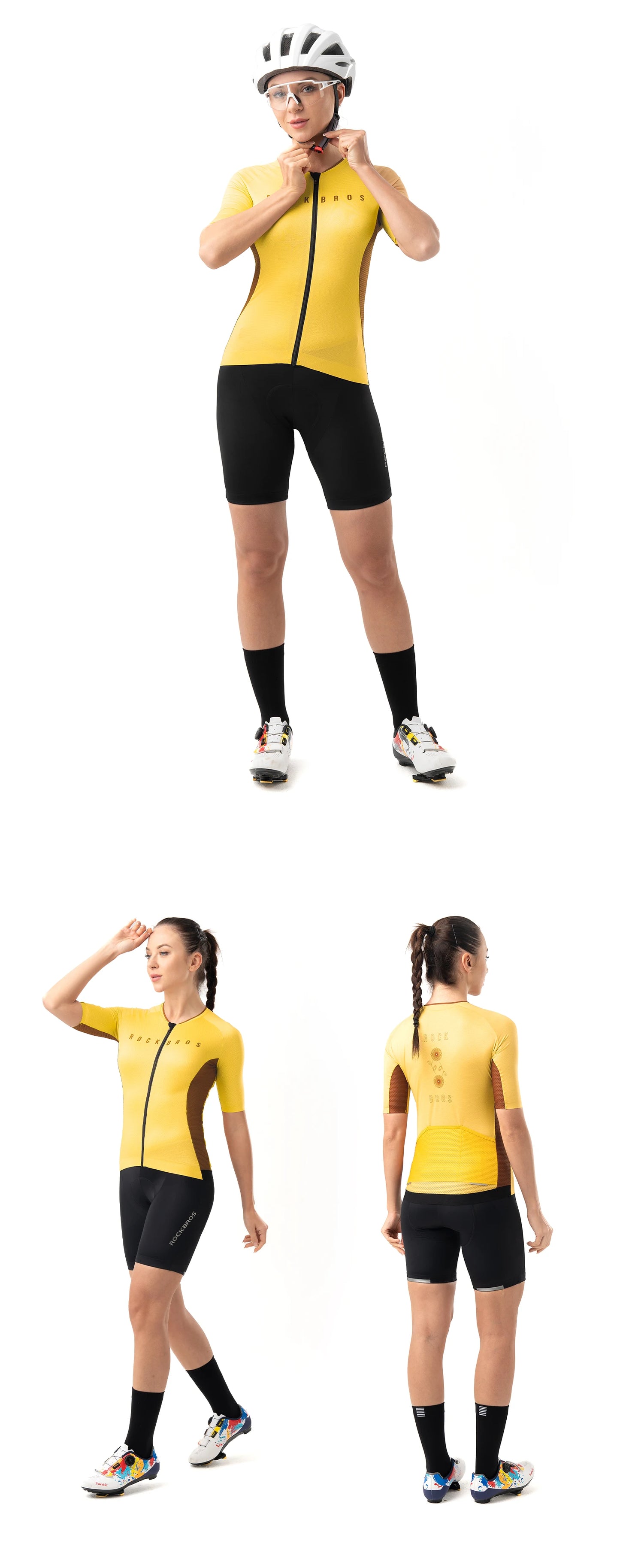 Men's Summer Cycling Jersey – Breathable Quick-Dry Bike Top