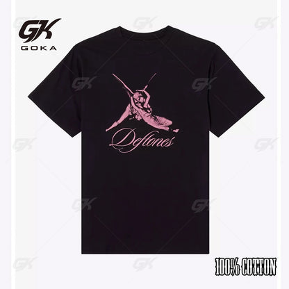 Deftones Cotton Singer Band T Shirt Men Women Hip Hop Rock Tee Fashion Short Sleeve T Shirt Summer Clothes T-shirts Tops