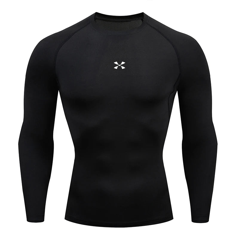 Compression T Shirt Men - Quick Dry Summer Sportswear Athletic Gym Top