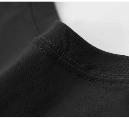 Oversized Boxy Fit Dropped Shoulders Running T-shirts Mens Cotton Heavyweight Half Sleeve Sports T Shirts Casual Gym Clothing