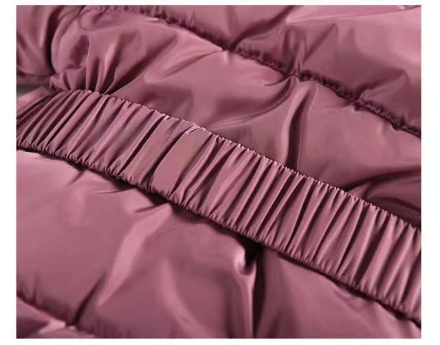 Winter Girls Jacket - Heavyweight Kids Coat With Detachable Hood & Plush Collar