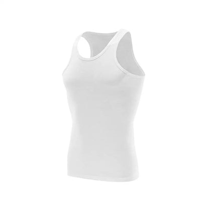 100% Pure Cotton White Grey Black Men Tank Tops Summer Plus Size Singlets Fitness Men Vest Casual Bodybuilding Vest T-shirt