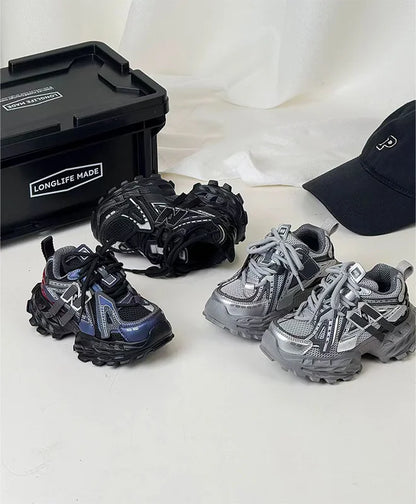 Children's Sports Shoes – Kids Running Shoes With Soft Sole & Lace-Up Design