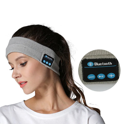 Men's and Women's Dynamic Wireless Sleep Sports Headphones Washable Rest Eye Mask Sports Microphone Yoga Headphones Hair Band