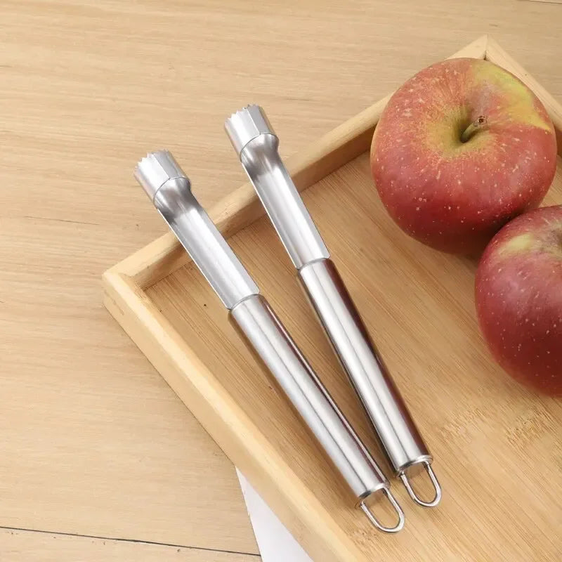Fruit Core Cutter - Durable Stainless Steel Apple Corer & Pear Seed Remover Tool