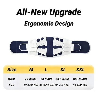 Back Brace Support Belt For Lower Pain Relief Adjustable Men Women Waist Lumbar Sciatica Scoliosis Herniated Disc Corset Posture
