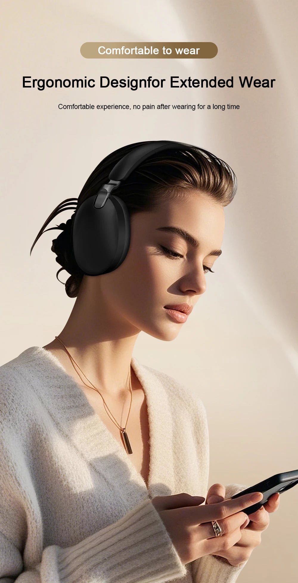 AULA New A500 Wireless Head-mounted Headphone 2.4G/Bluetooth/Wired Nolse Reduction Headsets E-sports Gaming Earphones with Mic