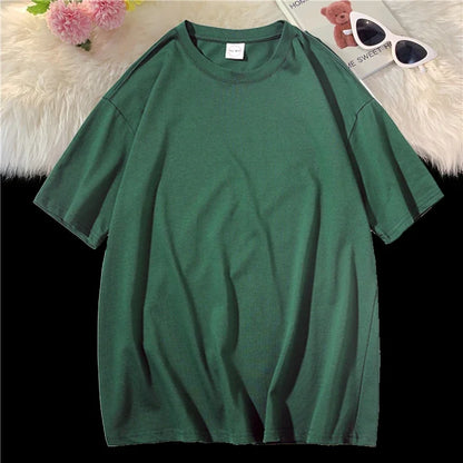 LEGIBLE 2025 Summer Men's T Shirt Casual Loose Cotton Short Sleeve T-Shirt Mens Top Tee shirt Men