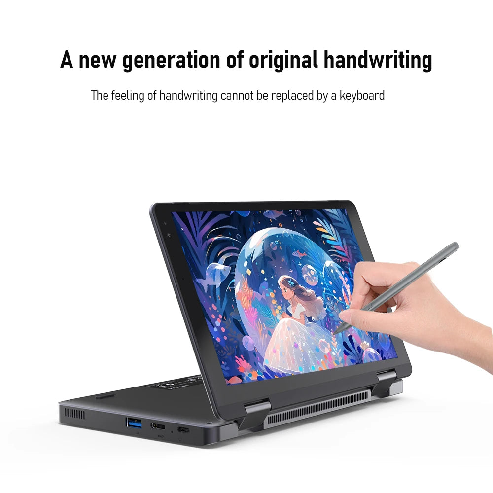 Zwide Pocket Book N8 Pro Intel I3-N305 Touch Screen 8 inch IPS 1920x1200 Pixels FHD 16GB LPDDR5 mini Notebook 360° Flip yoga