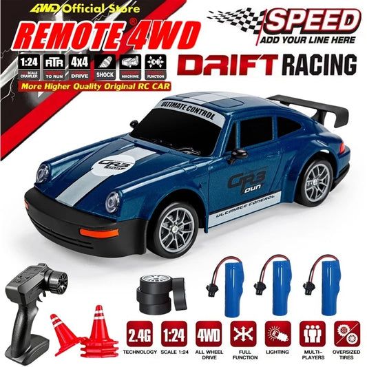 4WD RC Monster Truck - High-Speed Remote Control Racing Car for Kids - ZOOMNSTORE
