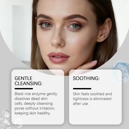HOYGI Facial Cleansing Gel Oil Control Moisturizing Face Wash Anti-Acne Pore Refining Blackhead Remover Gentle Brightening Skin