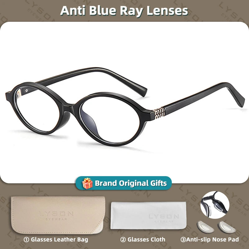 Oval Reading Glasses - Classic Oval Frames With Photochromic Lenses For Women Small Frames