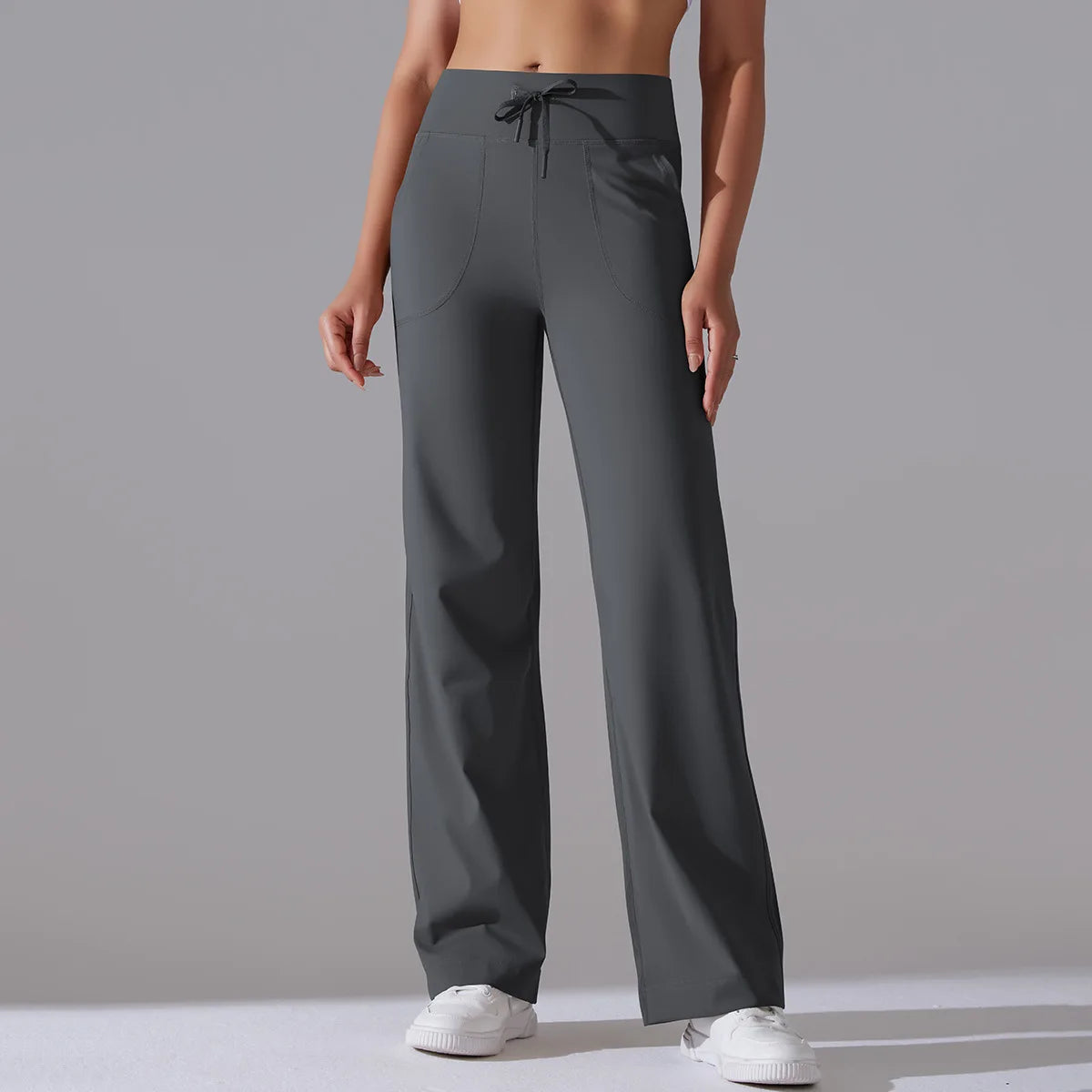 Yoga Straight Leg Sweatpant Straight Leg Women's Loose Tracksuit Pants Wide Leg Outdoor Gym Runing Casual Tracksuit Pants