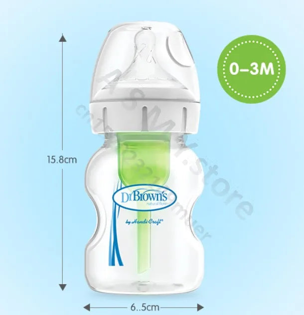 Dr. Brown's bottle / newborn / wide caliber / pp bottle / to prevent flatulence 150ML 270ML