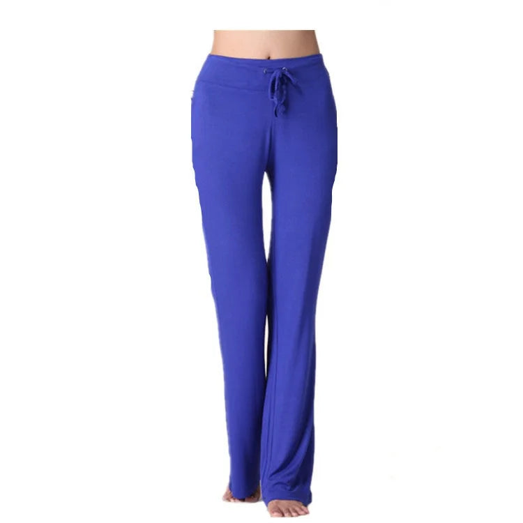 2024 Flare Leggings Yoga Pants Women High Waist Wide Leg Pants Women Gym Fitness Sports Black Flared Pant Latin Dance Trousers