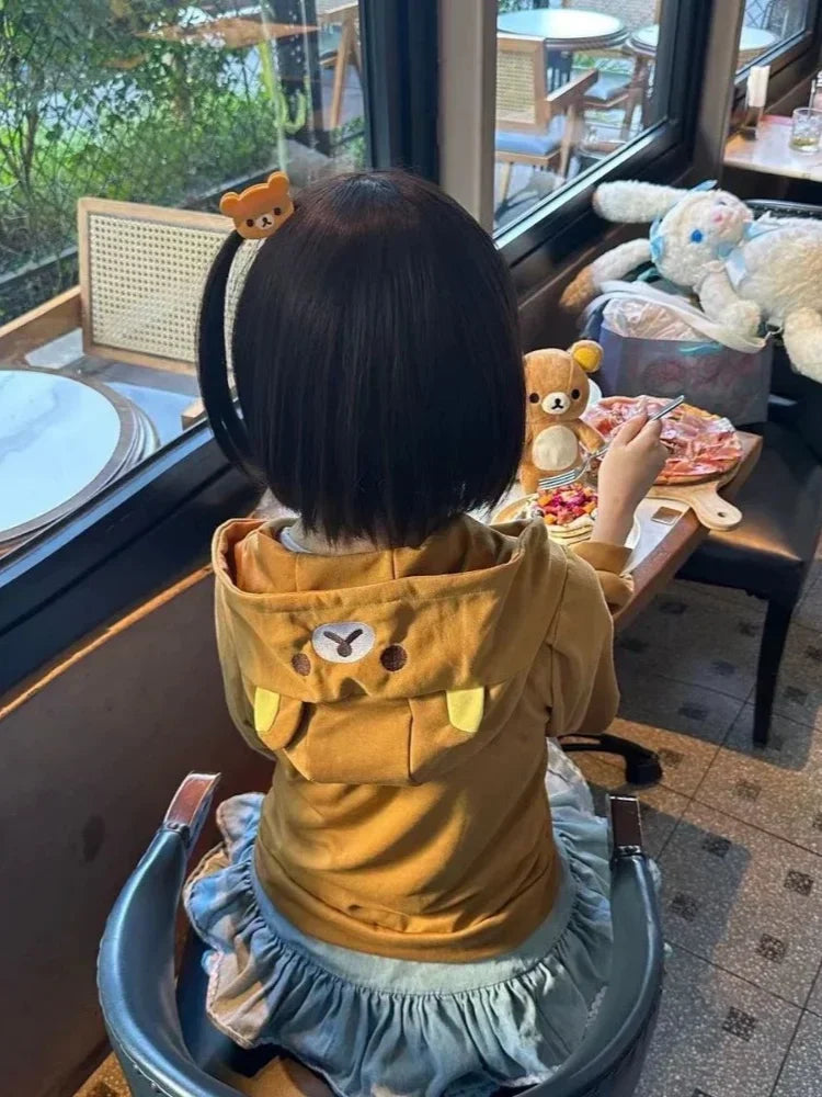 Kawaii Cartoon Hoodie - Y2K Harajuku Streetwear Sweatshirt for Women