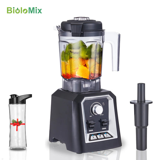 BioloMix Professional Smoothie Blender - BPA-Free 2L Food Mixer  Ice Crusher
