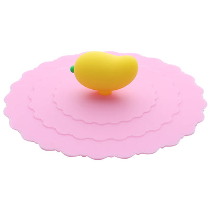 Silicone Cup Lids – Cute 10cm Leakproof Heat-Resistant Mug Covers