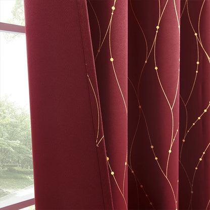 Blackout Curtains | Light Blocking Curtains for Living Room - Heat Insulating Drapes