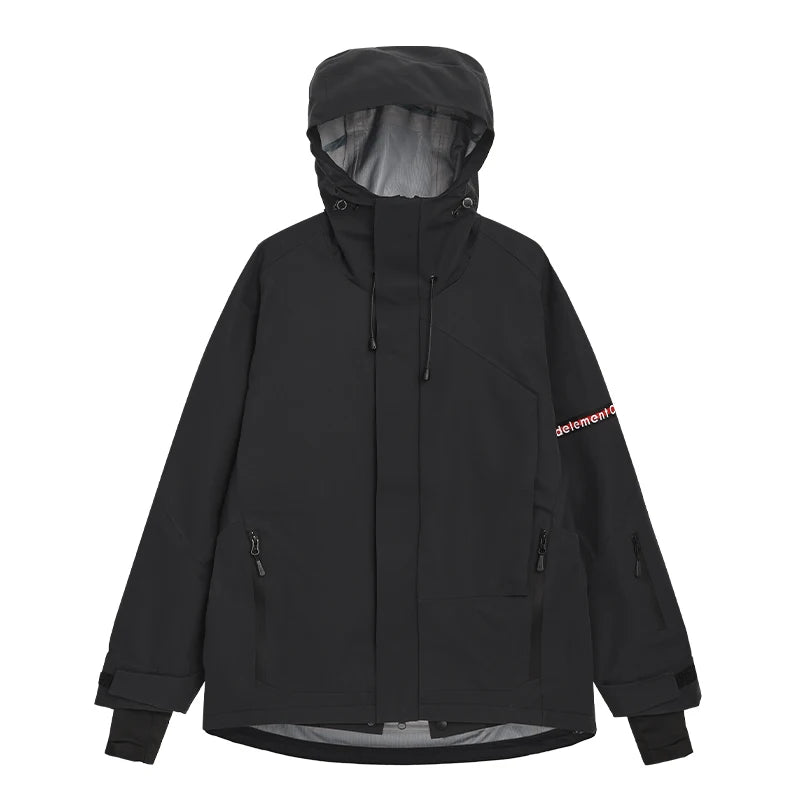 Hard Shell Ski Jacket – Waterproof 3 Layer Durable Winter Coat for Snowboarding Women