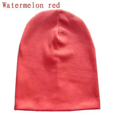 Hip Hop Baby Hat  Scarf Set - Cotton Toddler Cap for Boys  Girls Winter Warm Solid Color