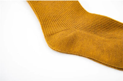 Kids Wool Cashmere Socks Children Boys Girls Soft Thermal Stockings for Baby Fashion Solid Color Kids High Long Winter Stuff