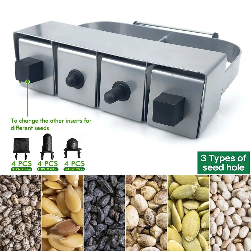 Handheld Soil Block Maker - 2 Inch Seedling Tool for Greenhouse Gardening - ZOOMNSTORE