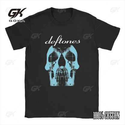 Deftones Cotton Singer Band T Shirt Men Women Hip Hop Rock Tee Fashion Short Sleeve T Shirt Summer Clothes T-shirts Tops